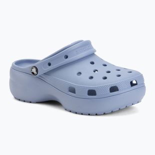 Klapki damskie Crocs Classic Platform Clog blue haze