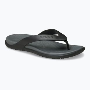 Japonki Crocs Coast Flip black/slate grey