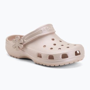 Klapki dziecięce Crocs Classic Pearl Shine quartz