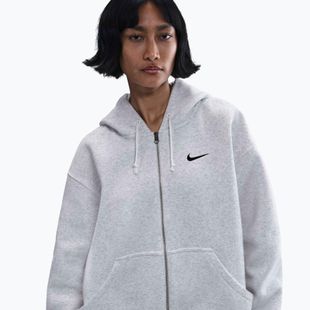 Bluza damska Nike Sportswear Phoenix Fleece birch heather/black