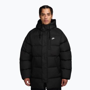 Kurtka puchowa męska Nike Sportswear Club black/white