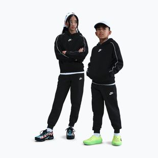Dres dziecięcy Nike Sportswear Club Fleece Hooded black/black/white/white