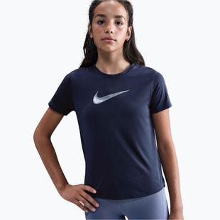 Koszulka treningowa dziecięca Nike One Classic midnight navy/midnight navy
