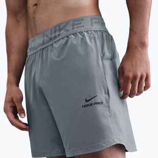 Spodenki męskie Nike Pro Training Dri-Fit 6" smoke grey/black