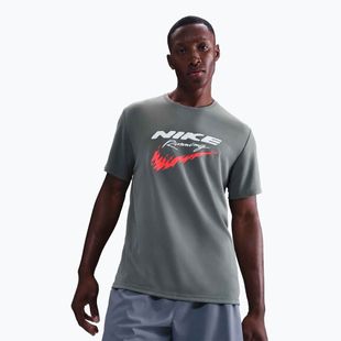 Koszulka do biegania męska Nike Miler Dri-Fit UV smoke grey