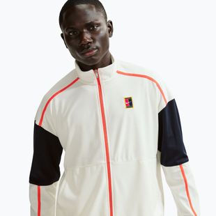 Bluza tenisowa męska Nike Court Heritage sail/turf orange