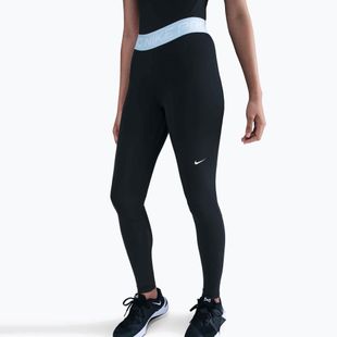Legginsy damskie Nike Pro 365 Tight black/celestine blue/white