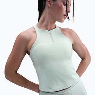 Koszulka damska Nike Trail Medium Support Sports Bra Tank Top light silver