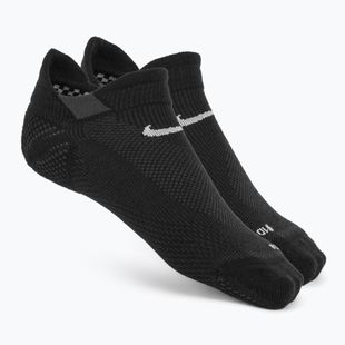 Skarpety Nike Running No-Show Wool black/dark smoke grey/light smoke grey