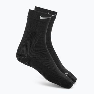 Skarpety Nike Running Lightweight Wool Crew black/dark smoke grey