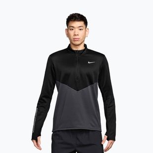 Bluza do biegania męska Nike Pacer Winterized 1/2 Zip anthracite/black