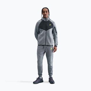 Spodnie męskie Nike Tech Joggers cool grey/cool grey/volt