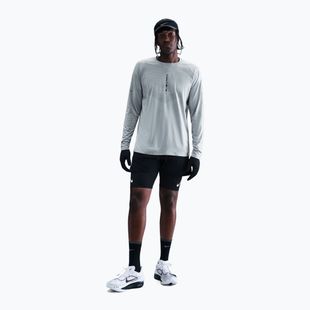 Longsleeve do biegania męski Nike Stride Dri-Fit ADV light smoke grey