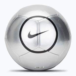Piłka do piłki nożnej Nike Academy T90 Metallic '26 metallic silver/black/black rozmiar 4