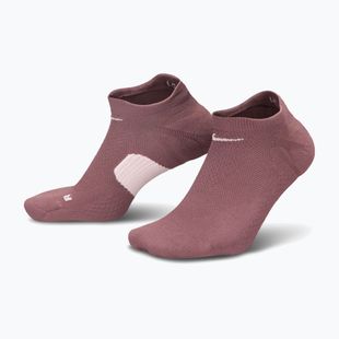 Skarpety Nike Running Midweight No-Show tattoo/particle rose/particle rose