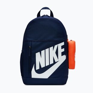 Plecak miejski dziecięcy Nike Elemental Shoebox 20 l midnight navy/orange/white