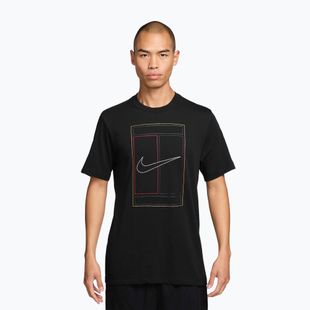 Koszulka męska Nike Court Heritage black