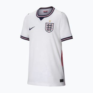 Koszulka piłkarska dziecięca Nike England 2026 Stadium Home white/speed red/obsidian/obsidian