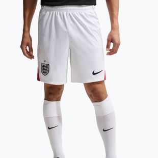 Spodenki piłkarskie męskie Nike England 2026 Stadium Home Soccer Replica white/speed red/obsidian/obsidian
