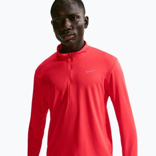 Bluza do biegania męska Nike Pacer Dri-Fit 1/2 Zip light crimson