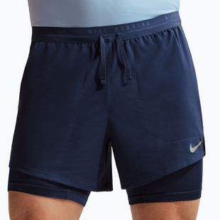 Spodenki do biegania męskie Nike Stride Dri-Fit Hybrid 5" midnight navy