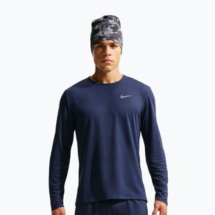 Longsleeve do biegania męski Nike Miler Dri-Fit UV midnight navy