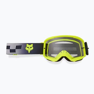 Gogle rowerowe Fox Racing Main Collect grey/yellow/mirror