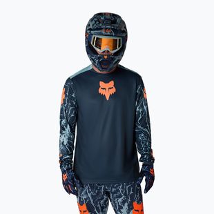 Longsleeve rowerowy męski Fox Racing Ranger Image Print arctic blue