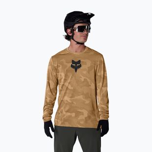 Longsleeve rowerowy męski Fox Racing Ranger Tru Dri nut