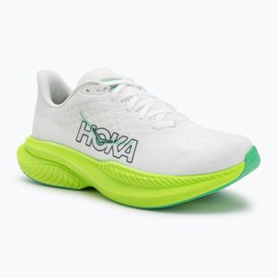 Buty do biegania męskie HOKA Mach 6 white/neon lime