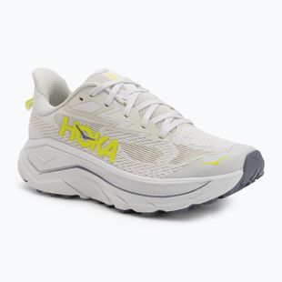 Buty do biegania damskie HOKA Challenger 8 white/neon hoka citrus