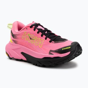 Buty do biegania damskie HOKA Mafate 5 neon rose/black