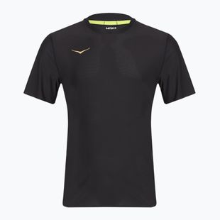 Koszulka do biegania męska HOKA Airolite 2.0 black/gold