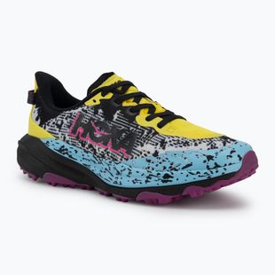 Buty do biegania dziecięce HOKA Speedgoat 6 electric lemon/black