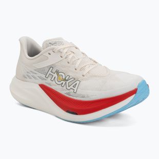 Buty do biegania HOKA Rocket X 3 alabaster/frost
