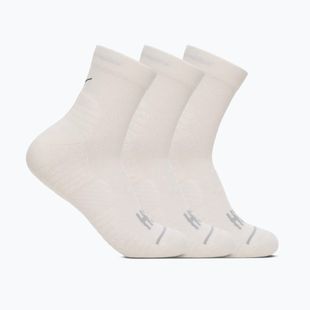 Skarpety HOKA Quarter Run Sock 3-Pack white/white/white