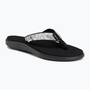 Japonki damskie Teva Voya enchanted forest black/white