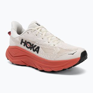 Buty do biegania damskie HOKA Challenger 8 alabaster/burnt red