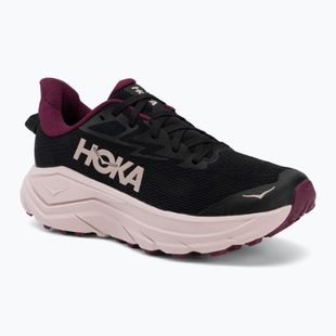 Buty do biegania damskie HOKA Challenger 8 black/pink opal