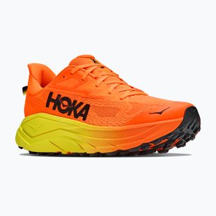Buty do biegania męskie HOKA Challenger 8 Wide neon tangerine/hoka citrus
