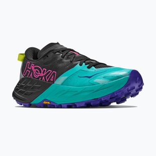 Buty do biegania damskie HOKA Speedgoat 7 black/electric aqua