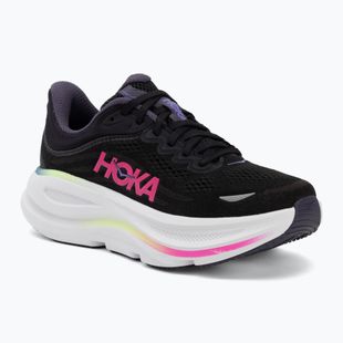 Buty do biegania damskie HOKA Bondi 9 black/neon dragonfruit