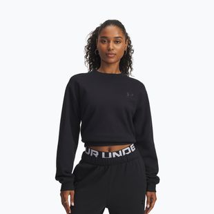 Bluza treningowa damska Under Armour Icon Vida Fleece Crew black/black