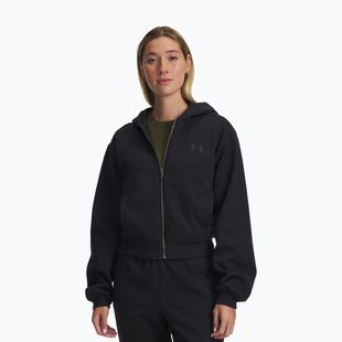 Bluza treningowa damska Under Armour Icon Vida Fleece FZ black/black