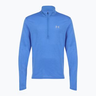 Bluza do biegania męska Under Armour Launch 1/4 Zip blue atlantis/reflective