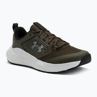 Buty treningowe męskie Under Armour Commit 4 expedition green/halo gray/steel