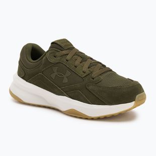 Buty treningowe meskie Under Armour Edge Suede expedition green/summit white/expedition green