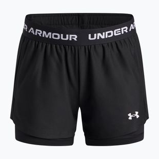 Spodenki treningowe dla dzieci Under Armour UA Tech Play Up 2IN1 Shorts black/black/white