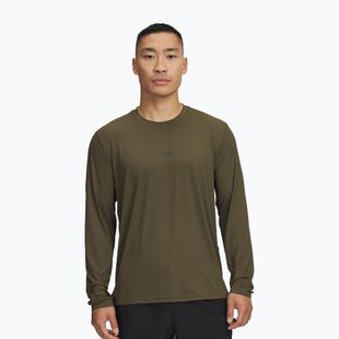 Longsleeve treningowy męski Under Armour Project Rock Iso Chill expedition green/baroque green