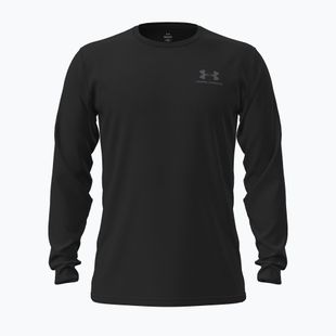 Longsleeve męski Under Armour Sportstyle Left Chest LS black/pitch gray